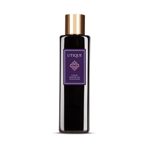 Oud and Rose Utique luxury shower gel