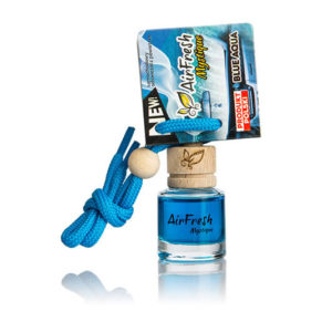 Aqua Blue Car Freshener